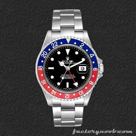 rolex pepsi gmt noob factory|rolex 16710 gmt review.